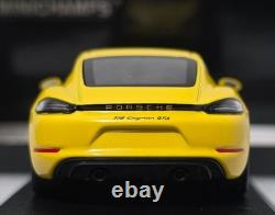 Porsche 718 (982) Cayman GTS 4.0 2020 Racing Yellow 143 Minichamps 410069001 6