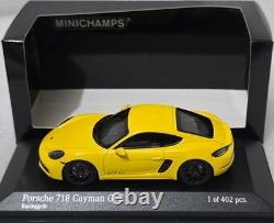 Porsche 718 (982) Cayman GTS 4.0 2020 Racing Yellow 143 Minichamps 410069001 6