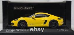 Porsche 718 (982) Cayman GTS 4.0 2020 Racing Yellow 143 Minichamps 410069001 6