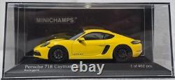 Porsche 718 (982) Cayman GTS 4.0 2020 Racing Yellow 143 Minichamps 410069001 6