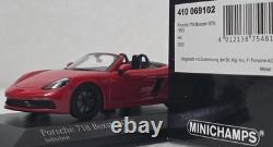 Porsche 718 Boxster GTS 4.0 (982) 2020 Red 143 Minichamps 410069102 (15)