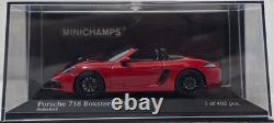 Porsche 718 Boxster GTS 4.0 (982) 2020 Red 143 Minichamps 410069102 (15)