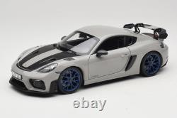 Porsche 718 Cayman 982 GT4 RS Weissach Package Chalk 118 Norev 187253
