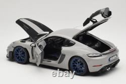 Porsche 718 Cayman 982 GT4 RS Weissach Package Chalk 118 Norev 187253