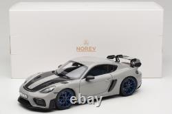Porsche 718 Cayman 982 GT4 RS Weissach Package Chalk 118 Norev 187253 Porsche 718 Cayman 982 GT4 RS Weissach Package Chalk 118 Norev 187253