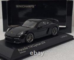 Porsche 718 Cayman GT4 2020 Black 143 Minihcamps 410067601 SUPER RARE! (6)