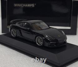 Porsche 718 Cayman GT4 2020 Black 143 Minihcamps 410067601 SUPER RARE! (6)