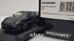 Porsche 718 Cayman GT4 2020 Black 143 Minihcamps 410067601 SUPER RARE! (6)