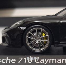 Porsche 718 Cayman GT4 2020 Black 143 Minihcamps 410067601 SUPER RARE! (6)