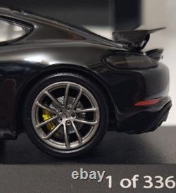 Porsche 718 Cayman GT4 2020 Black 143 Minihcamps 410067601 SUPER RARE! (6)