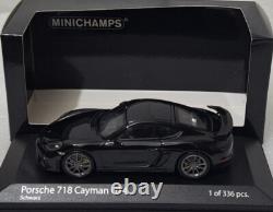 Porsche 718 Cayman GT4 2020 Black 143 Minihcamps 410067601 SUPER RARE! (6)