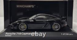 Porsche 718 Cayman GT4 2020 Black 143 Minihcamps 410067601 SUPER RARE! (6)