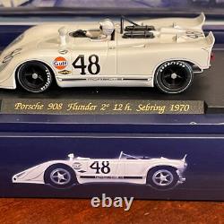 Porsche 908 Flunder Steve Mcqueen 132 Fly Special Edition 2nd 12h Sebring 1970