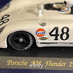 Porsche 908 Flunder Steve Mcqueen 132 Fly Special Edition 2nd 12h Sebring 1970