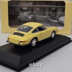 Porsche 911 901 Coupe Yellow Light 1963 143 Minichamps WAP 020 911 0H RARITY