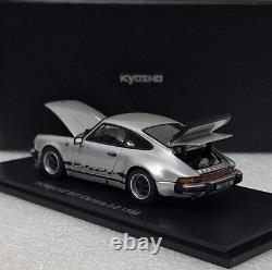 Porsche 911 (930) Carrera 3.2 1984 Silver 143 Kyosho 055225 EXTREMELY RARE! (7)