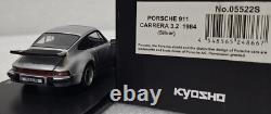 Porsche 911 (930) Carrera 3.2 1984 Silver 143 Kyosho 055225 EXTREMELY RARE! (7)