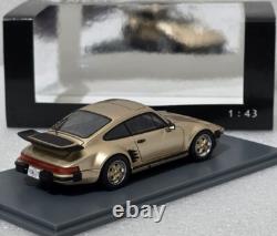 Porsche 911 (930) SE Flatnose EUA Version 1987 Gold 143 Neo NEO43270 RARE! (3)