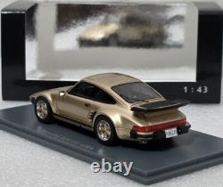 Porsche 911 (930) SE Flatnose EUA Version 1987 Gold 143 Neo NEO43270 RARE! (3)