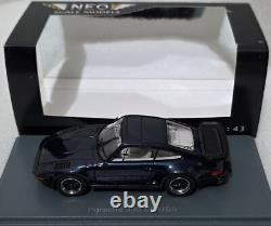 Porsche 911 (930) SE Flatnose Turbo USA 1987 Blue 143 Neo NEO43273 RARE! (3)