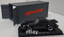 Porsche 911 (930) Turbo 1975 Black Box Container 143 Spark SDC004 RARITY! (7)