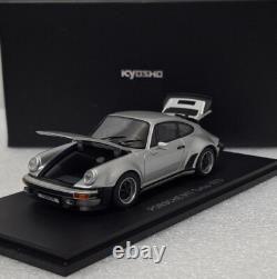 Porsche 911 (930) Turbo 1975 Silver 143 Kyosho 05524S EXTREMELY RARE! (7)