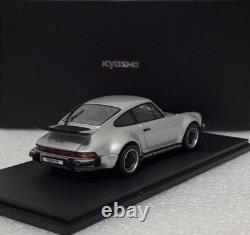 Porsche 911 (930) Turbo 1975 Silver 143 Kyosho 05524S EXTREMELY RARE! (7)