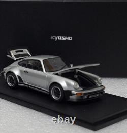 Porsche 911 (930) Turbo 1975 Silver 143 Kyosho 05524S EXTREMELY RARE! (7)