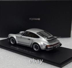 Porsche 911 (930) Turbo 1975 Silver 143 Kyosho 05524S EXTREMELY RARE! (7)