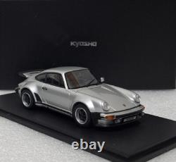 Porsche 911 (930) Turbo 1975 Silver 143 Kyosho 05524S EXTREMELY RARE! (7)