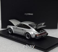 Porsche 911 (930) Turbo 1975 Silver 143 Kyosho 05524S EXTREMELY RARE! (7)