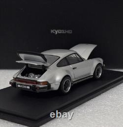 Porsche 911 (930) Turbo 1975 Silver 143 Kyosho 05524S EXTREMELY RARE! (7)