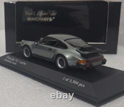 Porsche 911 (930) Turbo 1977 Metallic Slate Blue 143 Minichamps 430069007 (7)