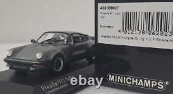 Porsche 911 (930) Turbo 1977 Metallic Slate Blue 143 Minichamps 430069007 (7)