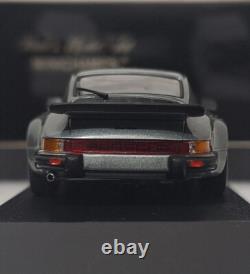 Porsche 911 (930) Turbo 1977 Metallic Slate Blue 143 Minichamps 430069007 (7)