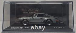 Porsche 911 (930) Turbo 1977 Metallic Slate Blue 143 Minichamps 430069007 (7)