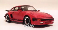 Porsche 911 (930) Turbo Flatnose 1989 Red 118 GT Spirit ZM013 (1 of 504 PCS)