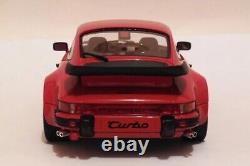 Porsche 911 (930) Turbo Flatnose 1989 Red 118 GT Spirit ZM013 (1 of 504 PCS)