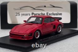 Porsche 911 (930) Turbo Flatnose 25 Years Porsche Exclusive 1987 Red 143 Spark