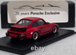 Porsche 911 (930) Turbo Flatnose 25 Years Porsche Exclusive 1987 Red 143 Spark