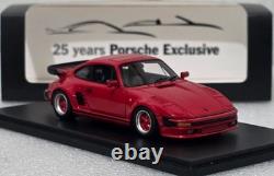 Porsche 911 (930) Turbo Flatnose 25 Years Porsche Exclusive 1987 Red 143 Spark