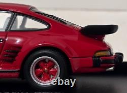 Porsche 911 (930) Turbo Flatnose 25 Years Porsche Exclusive 1987 Red 143 Spark