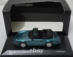 Porsche 911 (964) Carrera 2 Cabriolet 1990 Turquoise 143 Minichamps 430067332
