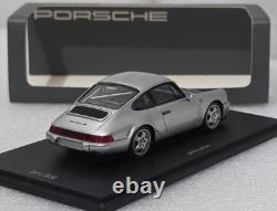 Porsche 911 964 Carrera RS 1992 Artic Silver 143 Spark CAP 043 11 012 RARE! 15