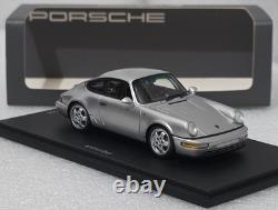 Porsche 911 964 Carrera RS 1992 Artic Silver 143 Spark CAP 043 11 012 RARE! 15