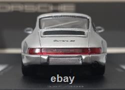 Porsche 911 964 Carrera RS 1992 Artic Silver 143 Spark CAP 043 11 012 RARE! 15