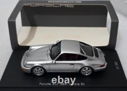 Porsche 911 964 Carrera RS 1992 Artic Silver 143 Spark CAP 043 11 012 RARE! 15