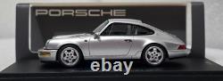 Porsche 911 964 Carrera RS 1992 Artic Silver 143 Spark CAP 043 11 012 RARE! 15