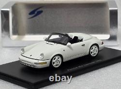 Porsche 911 (964) Speedster 1993 White 143 Spark S2043 EXTREMELY RARE