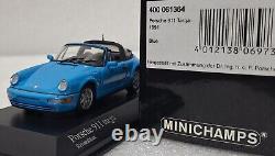 Porsche 911 (964) Targa 1991 Blue 143 Minichamps 400061364 EXTREMELY RARE! (6)